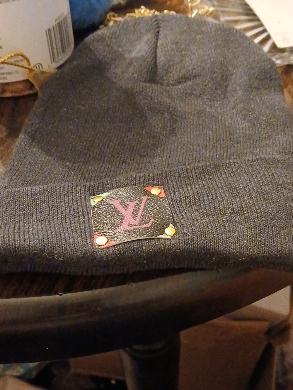Fashion Black Knit Beanie
